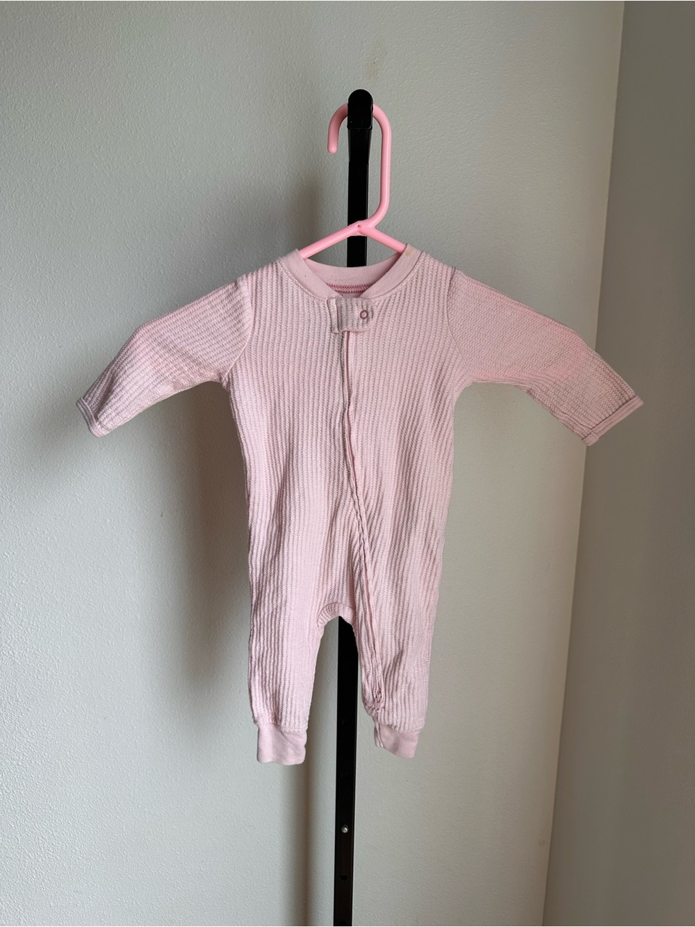 Cloud island 3-6 month pink ribbed outfit